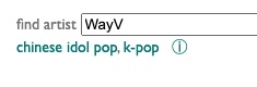 Artist Search Example